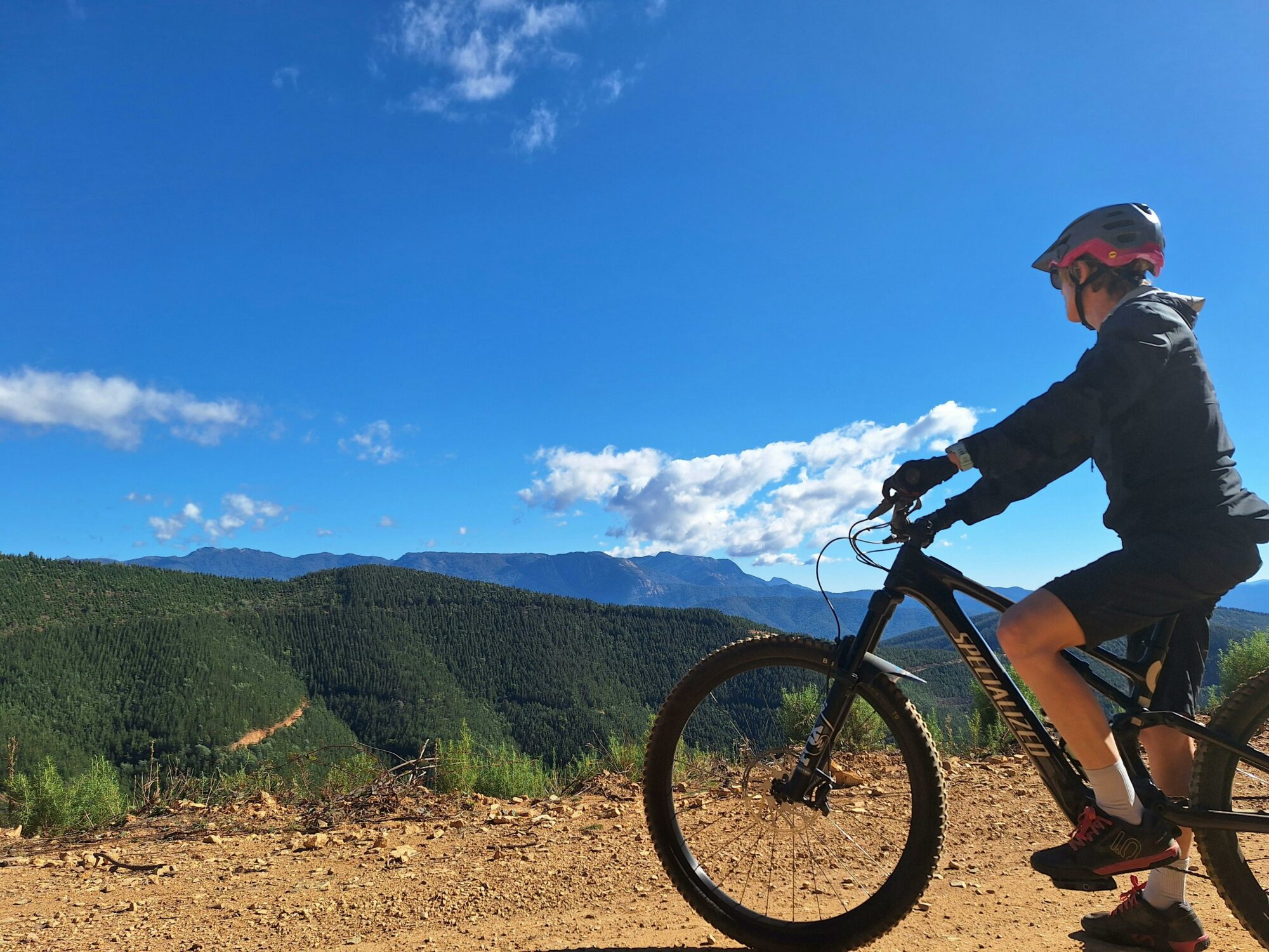 Bright Guided eMTB Ride of Clear Spot Lookout